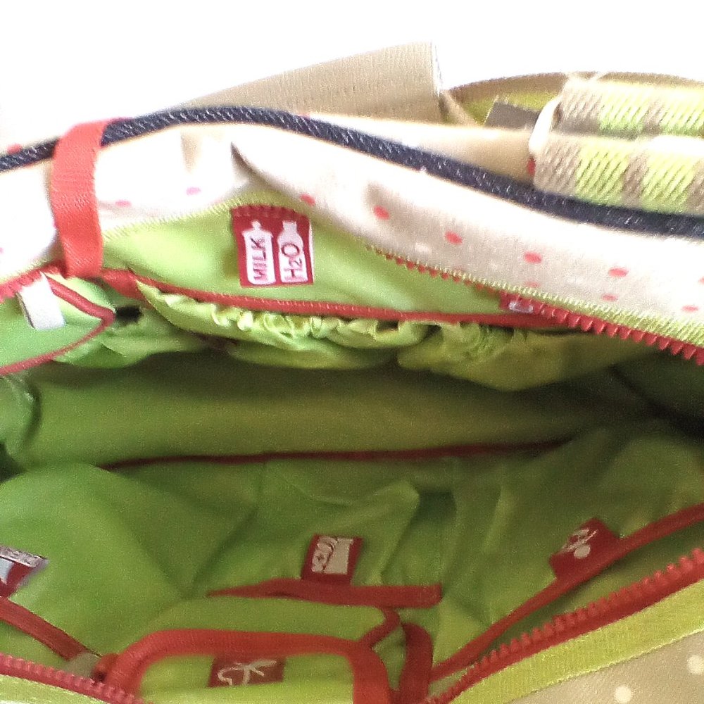 NWOT -  Designer Diaper Bag - "Sweet Mornings" - Nappy Bag (XL-100% Canvas) - Picture 9 of 12